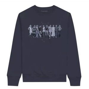 NEW Taylor Swift Midnights Eras Dark Navy Crewneck, Size XL